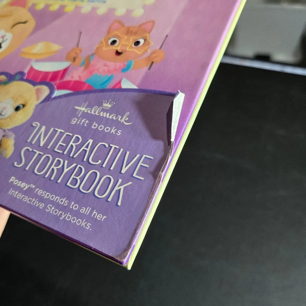Hallmark Posey and the Purrfect Song Interactive Storybook Hardcover Book 3